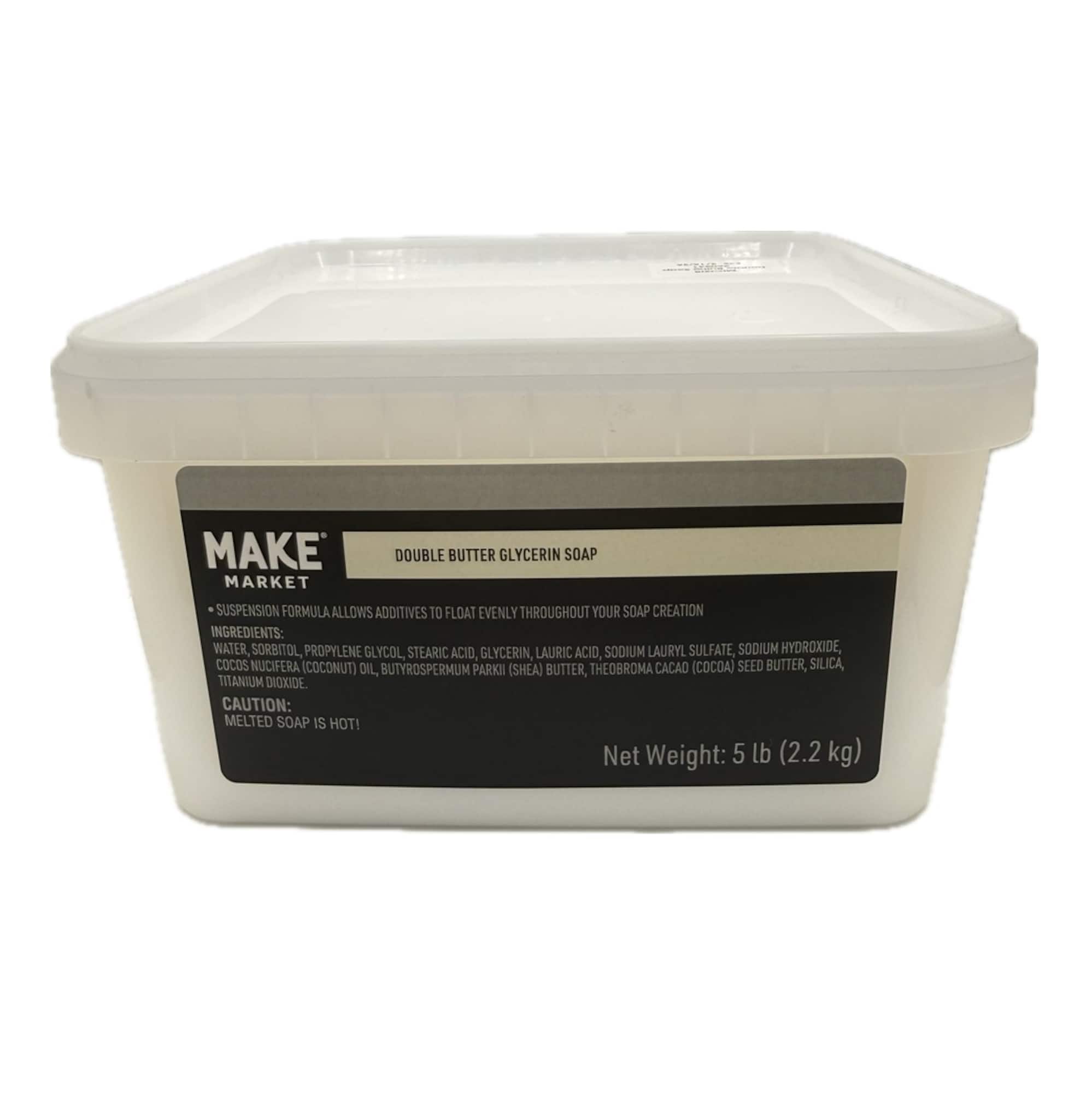 5lb. Double Butter Glycerin Soap Base by Make Market®